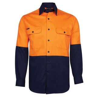 WORKWEAR, SAFETY & CORPORATE CLOTHING SPECIALISTS JB's Hi Vis Long Sleeve 150G Shirt