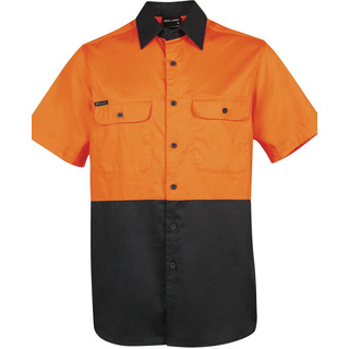 WORKWEAR, SAFETY & CORPORATE CLOTHING SPECIALISTS JB's HI VIS S/S 150G SHIRT