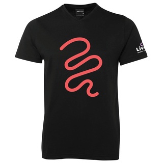 WORKWEAR, SAFETY & CORPORATE CLOTHING SPECIALISTS JB's V NECK TEE - Black