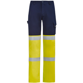 WORKWEAR, SAFETY & CORPORATE CLOTHING SPECIALISTS Mens Bio Motion Hi Vis Taped Pant