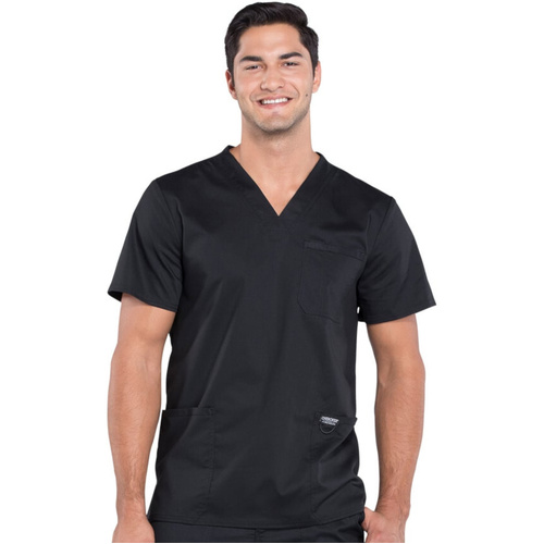 WORKWEAR, SAFETY & CORPORATE CLOTHING SPECIALISTS - Revolution - Men's 3 Pocket V-Neck Top