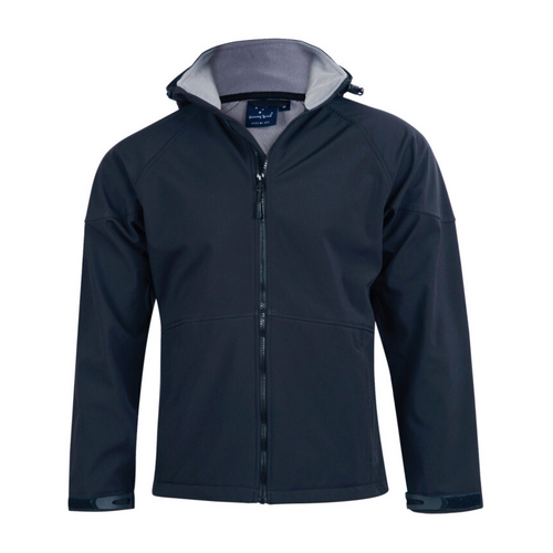 WORKWEAR, SAFETY & CORPORATE CLOTHING SPECIALISTS Men's Softshell Full Zip Hoodie