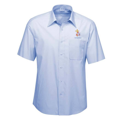 WORKWEAR, SAFETY & CORPORATE CLOTHING SPECIALISTS Mens S/S For Ambassador Shirt (Inc Emb Logo)